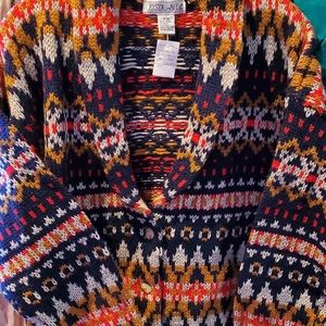 Crystal Kobe vintage sweater jacket M